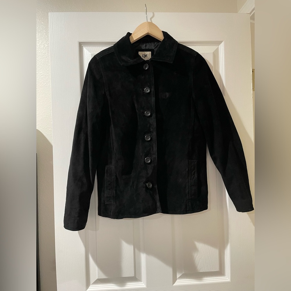 Genuine Leather Suede Jacket